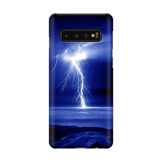 Thunder Over The Sea Galaxy S10 Case