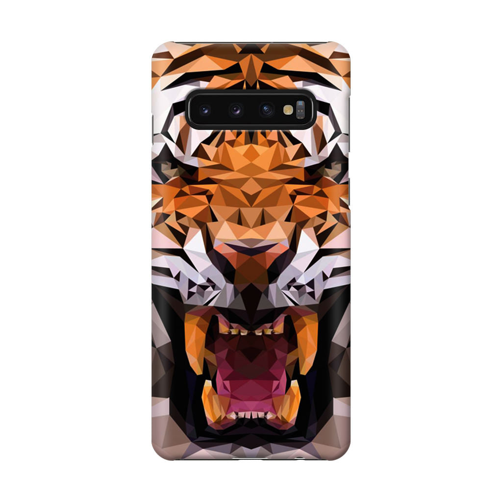 Tiger Polygon Galaxy S10 Case