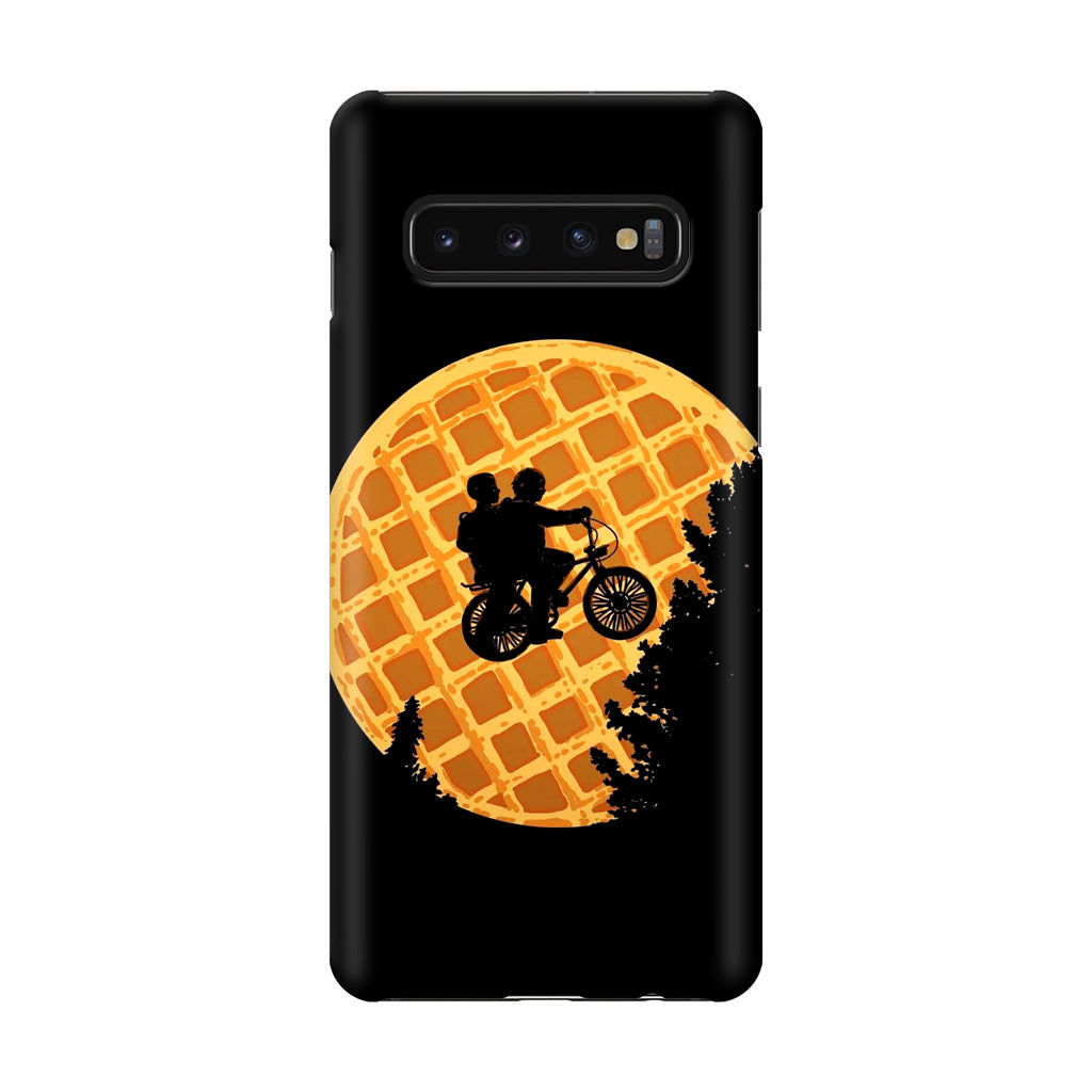 Waffle Moon Stranger Things Galaxy S10 Case