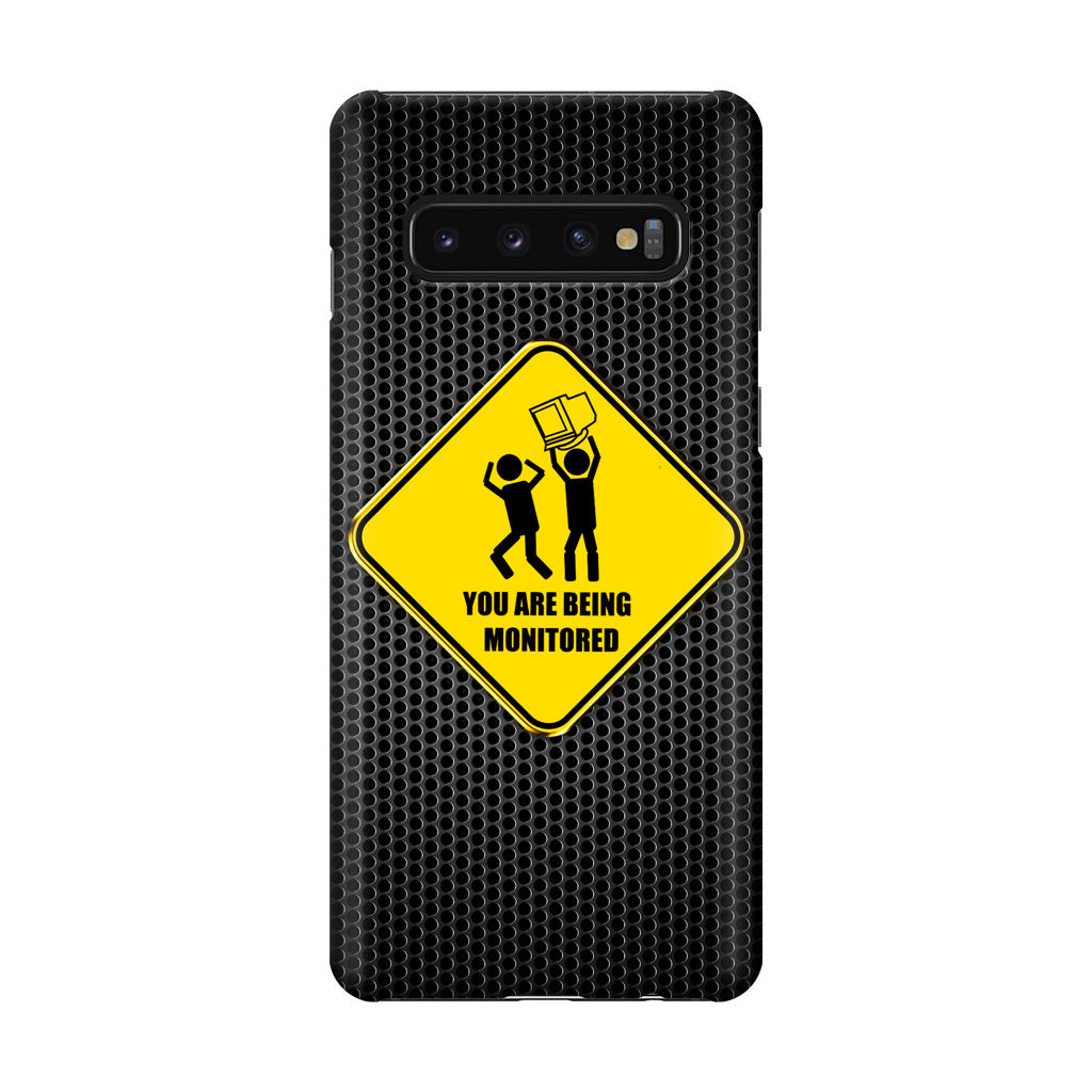 You Are Being Monitored Galaxy S10 Case