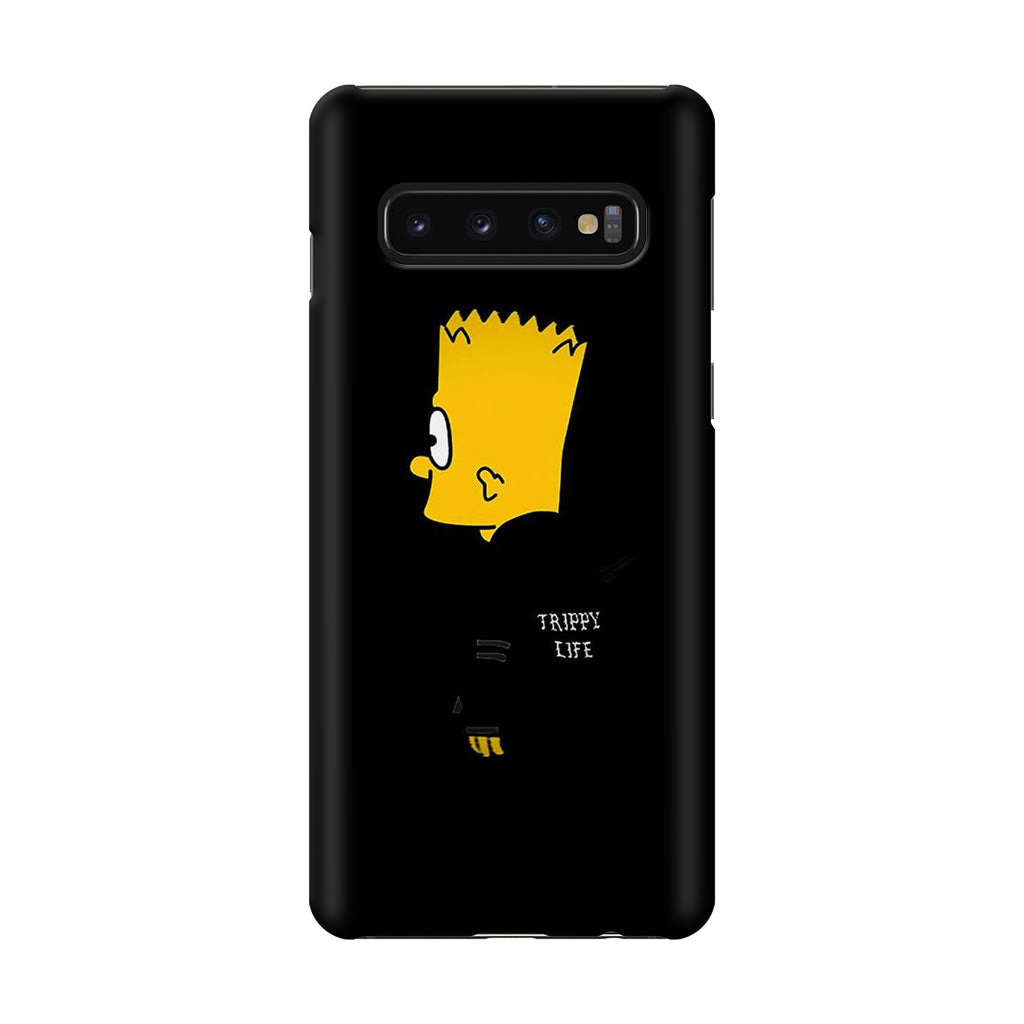 Bart Trippy Life Galaxy S10 Case