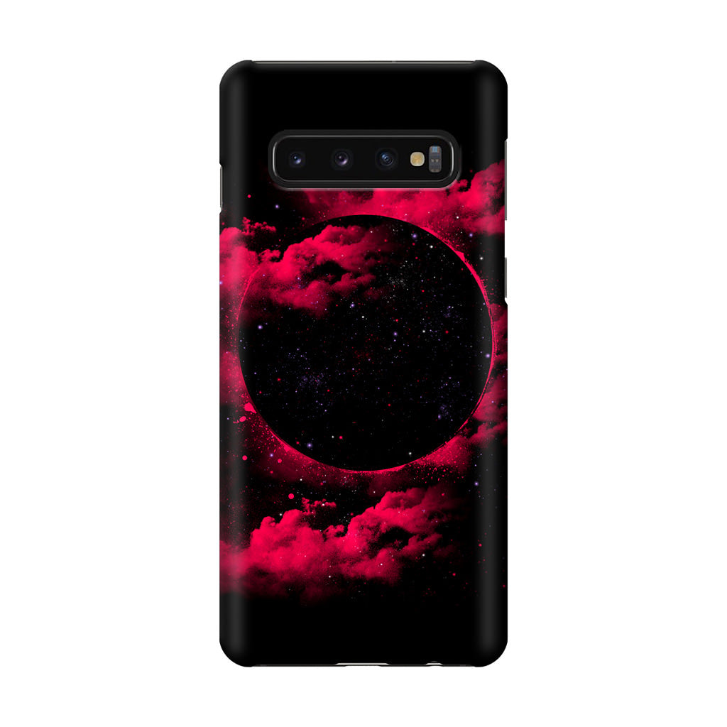 Black Hole Galaxy S10 Case