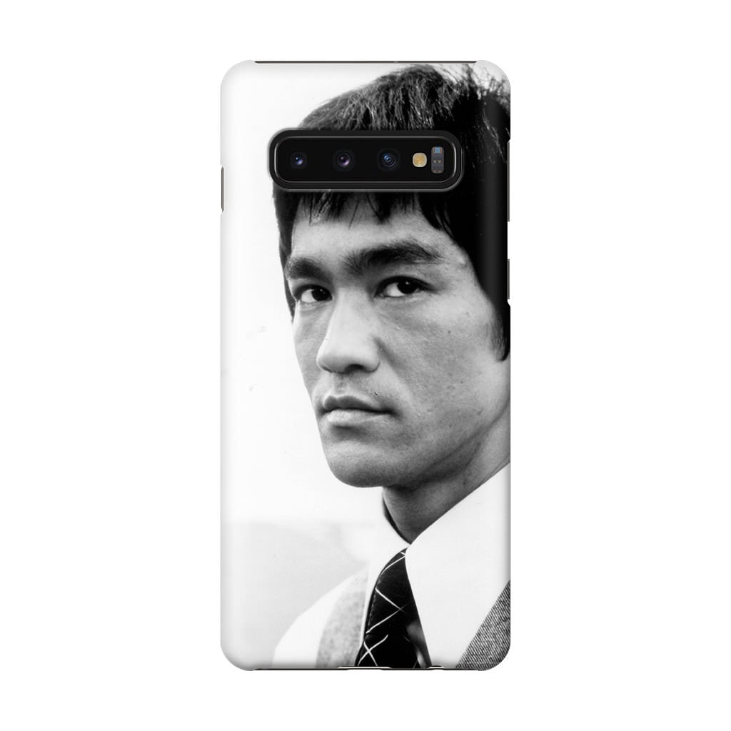 Bruce Lee B&W Galaxy S10 Case