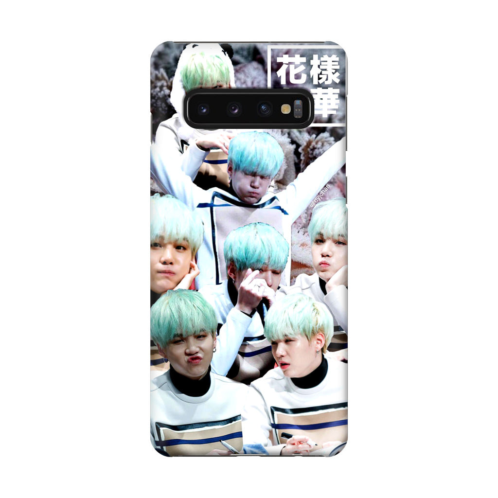 BTS Suga Collage Galaxy S10 Case