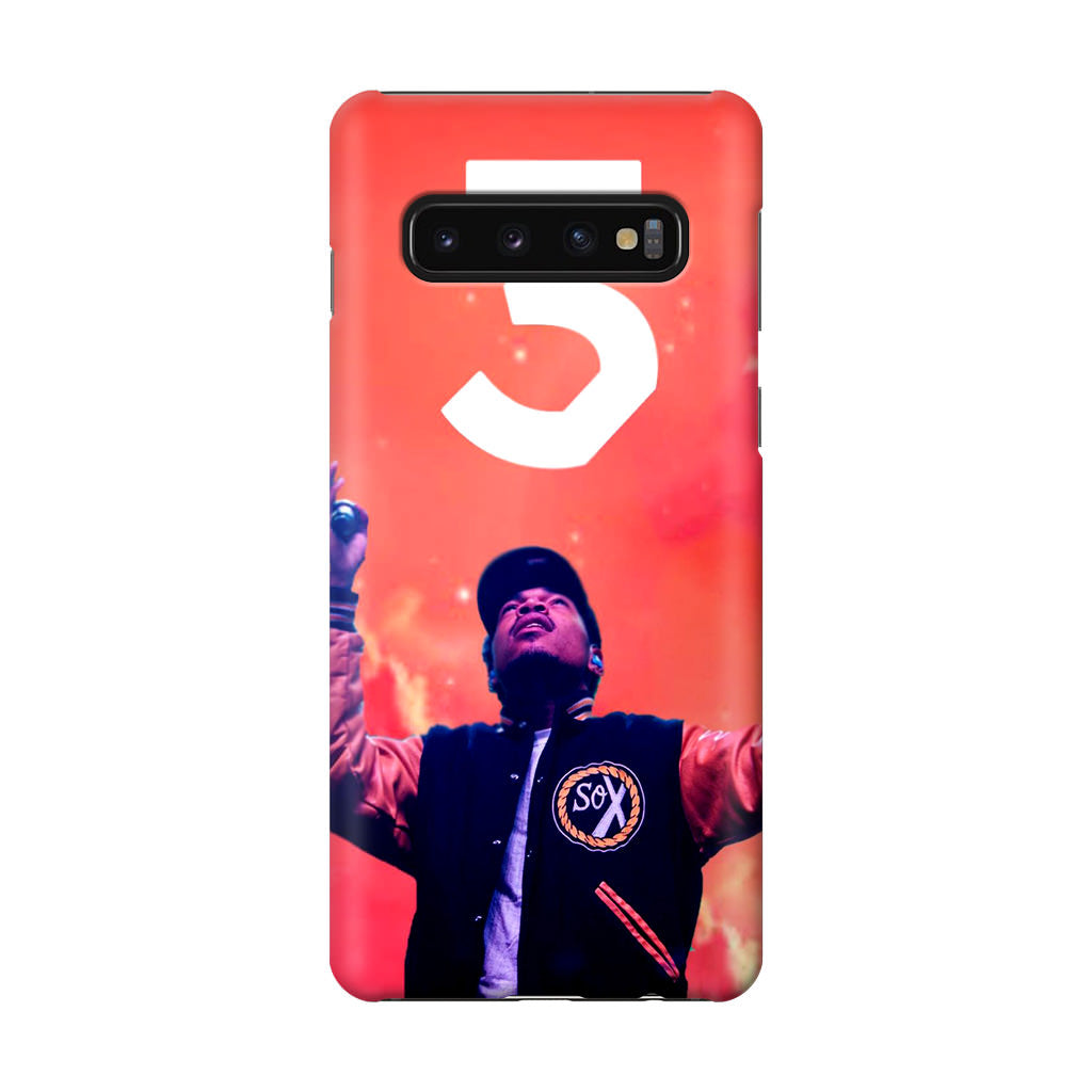 Chance The Rapper 3 Poster Galaxy S10 Case