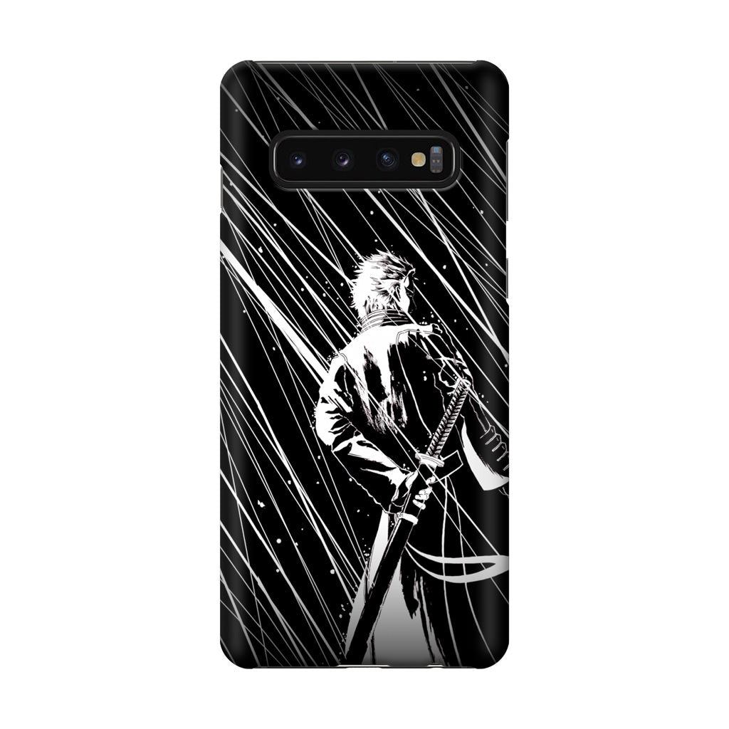 Vergil Black White Galaxy S10 Case