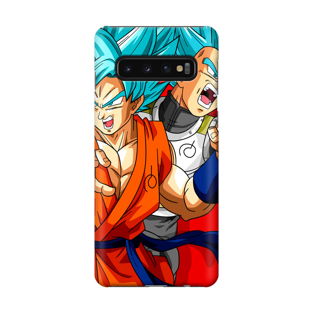 Dragon Ball Super SSGSS Goku And Vegeta Galaxy S10 Case