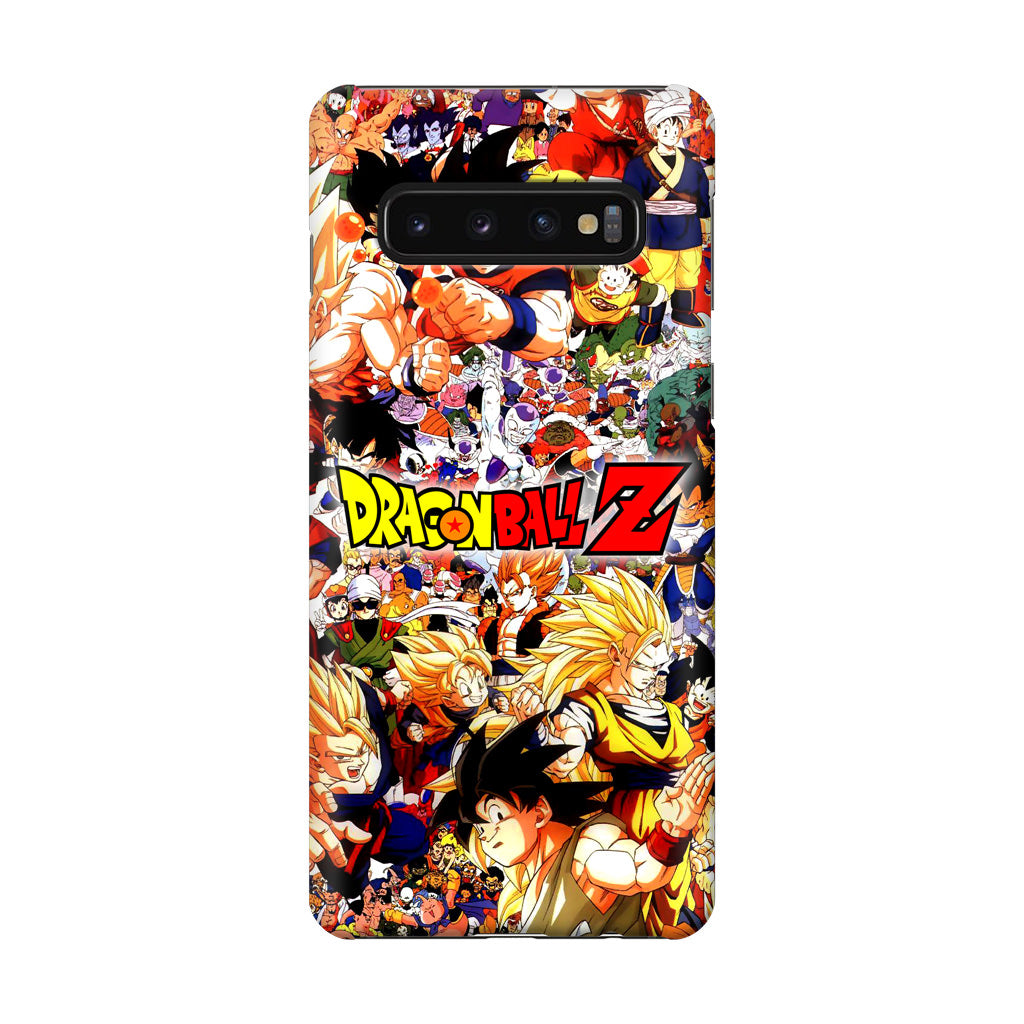 Dragon Ball Z All Characters Galaxy S10 Plus Case