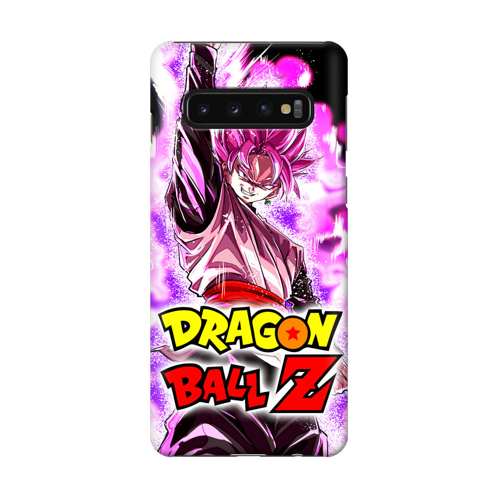 Dragon Ball Z Son Goku Black Rose Saiyan Galaxy S10 Case