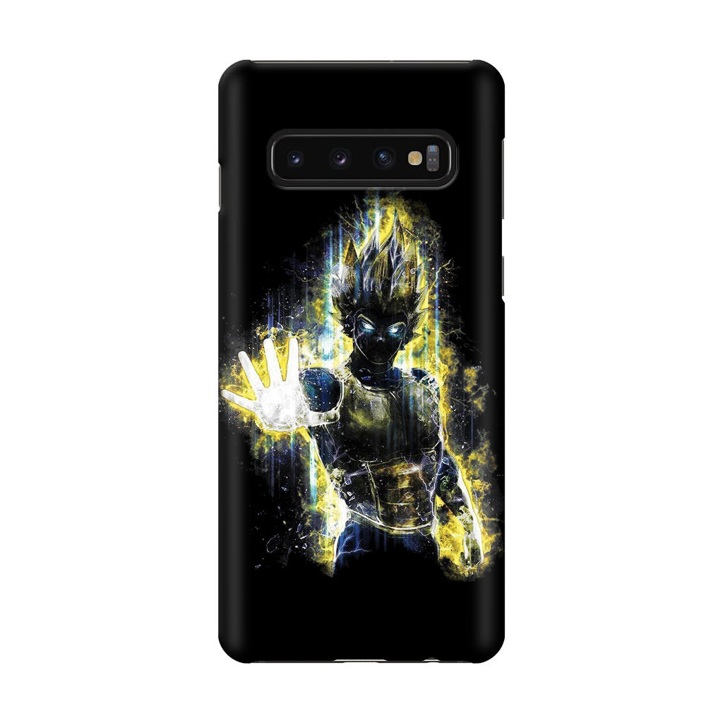 Dragon Ball Z Vegeta Bad Saiyan Prince Galaxy S10 Case