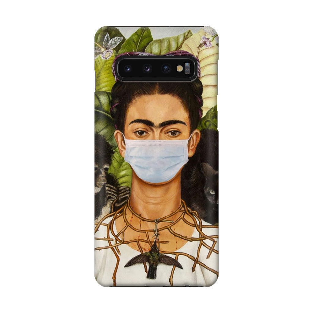 Frida Kahlo Wear Mask Galaxy S10 Case