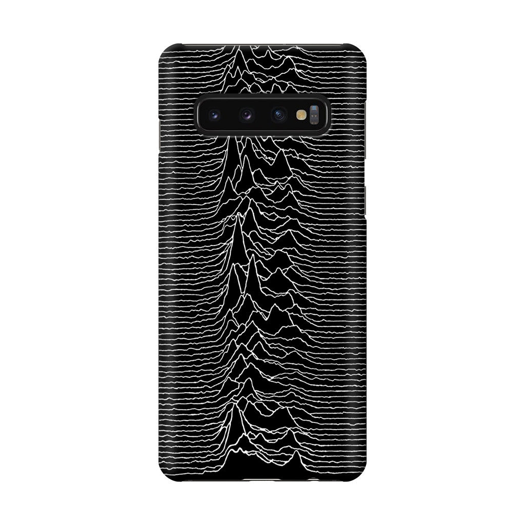 Joy Division Unknown Pleasures Galaxy S10 Case