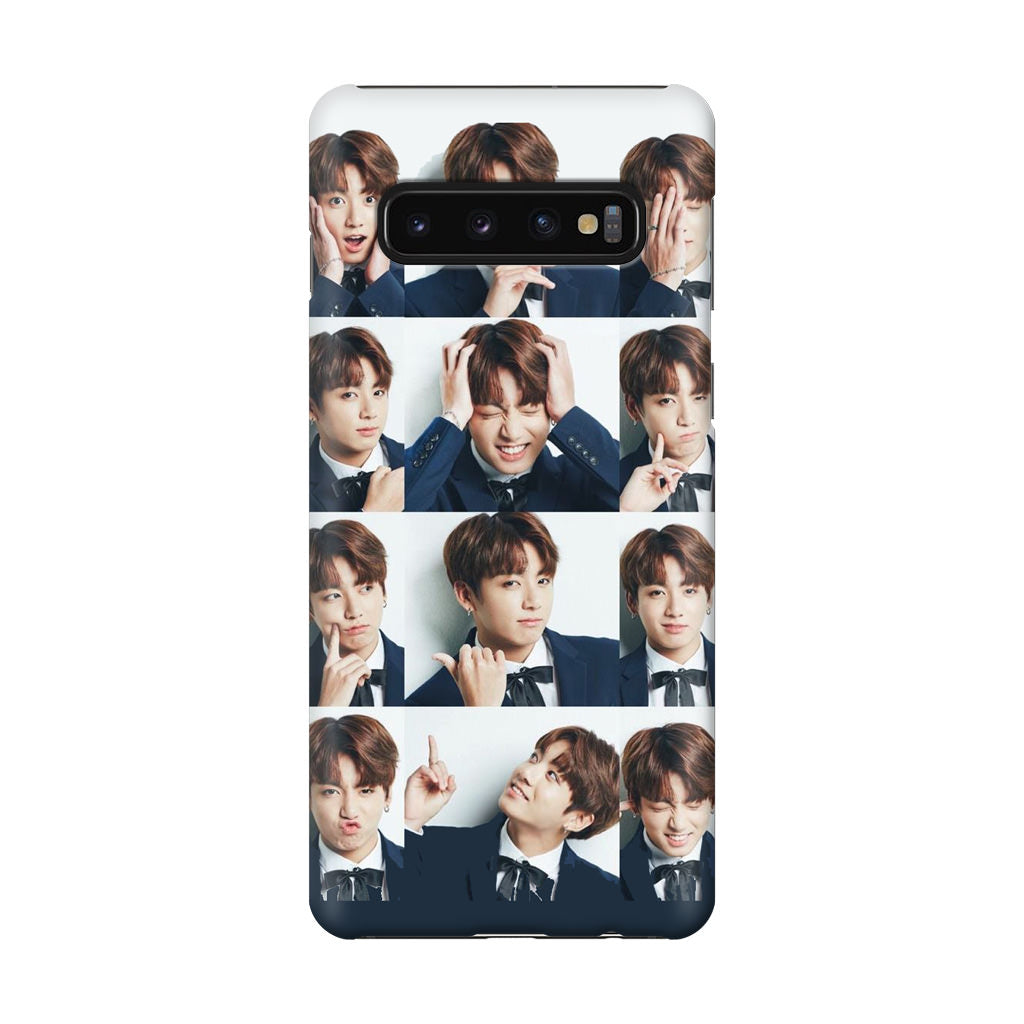 Jungkook Collage Galaxy S10 Case