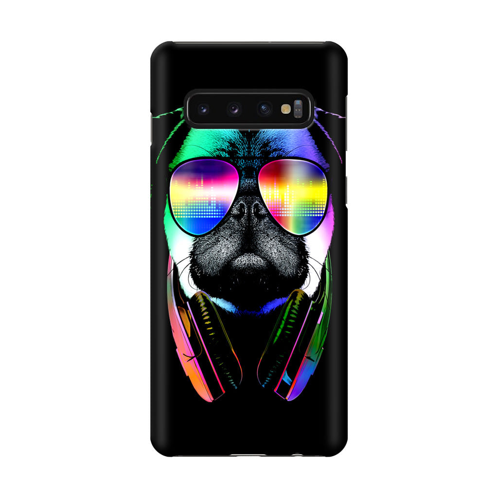 Music Lover Pug V Galaxy S10 Case