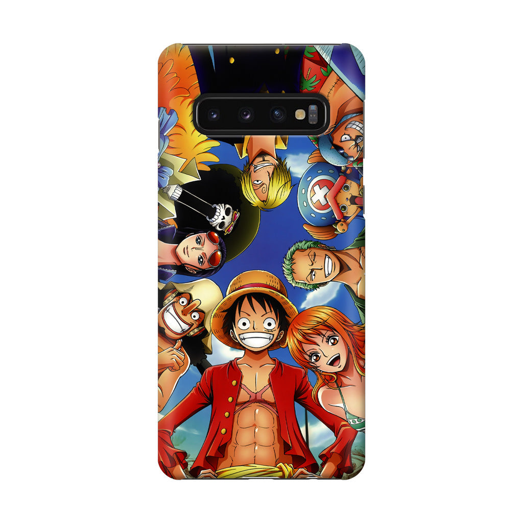 One Piece Luffy Crew Galaxy S10 Plus Case