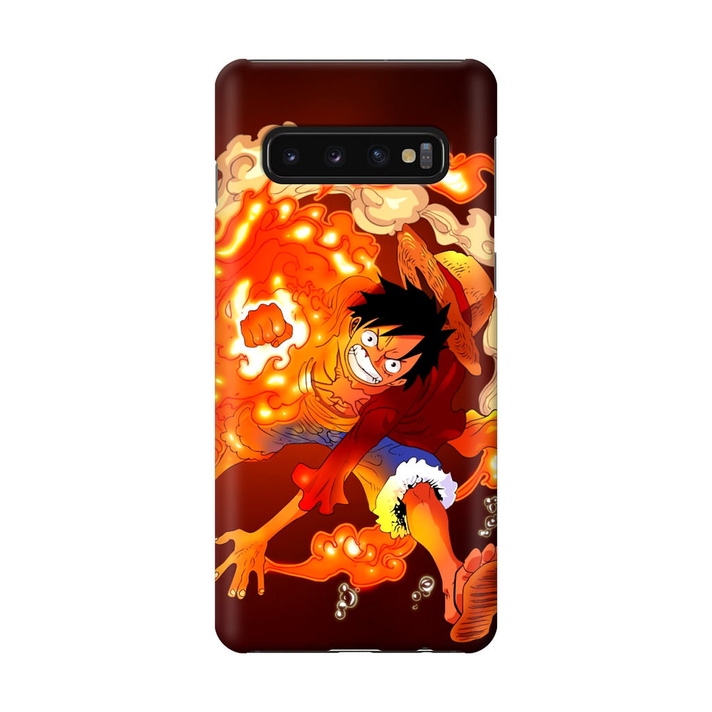 One Piece Luffy Red Hawk Galaxy S10 Plus Case