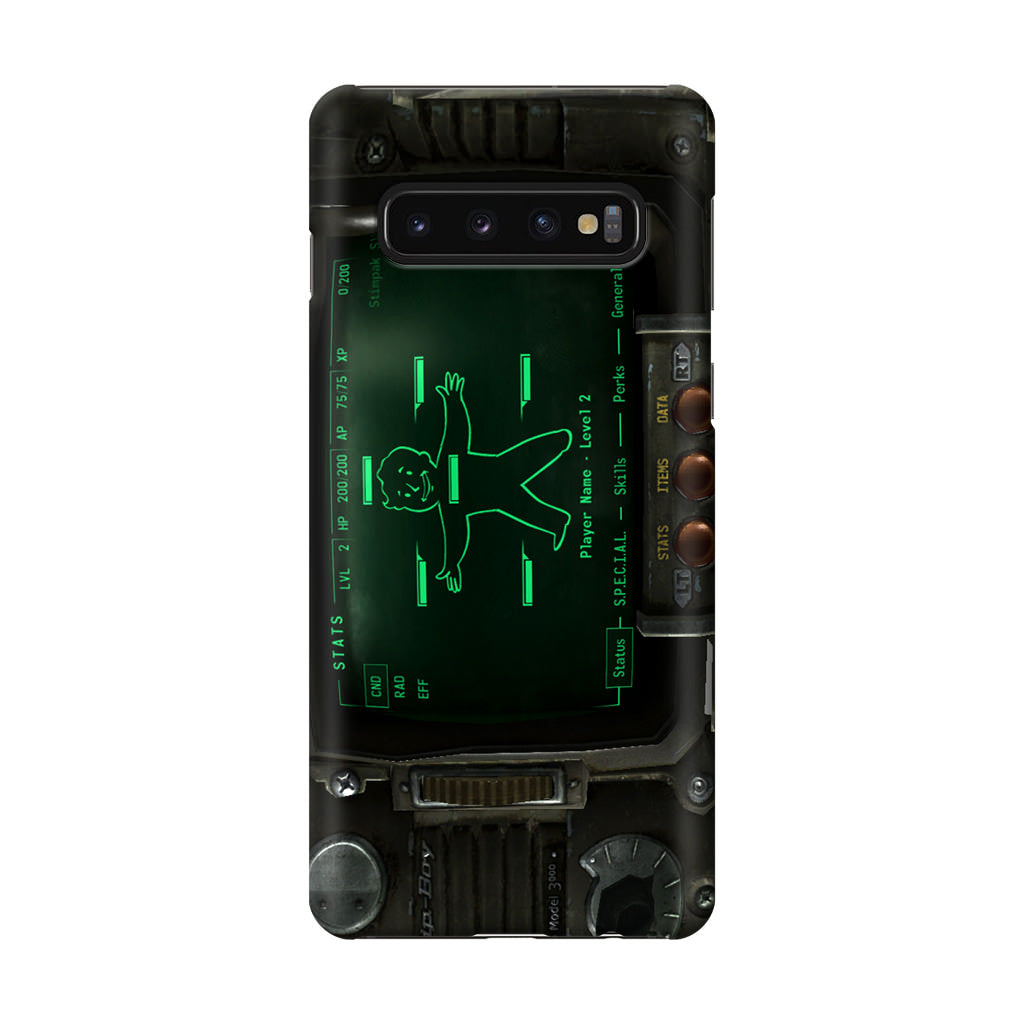 Pip-boy 3000 Galaxy S10 Plus Case