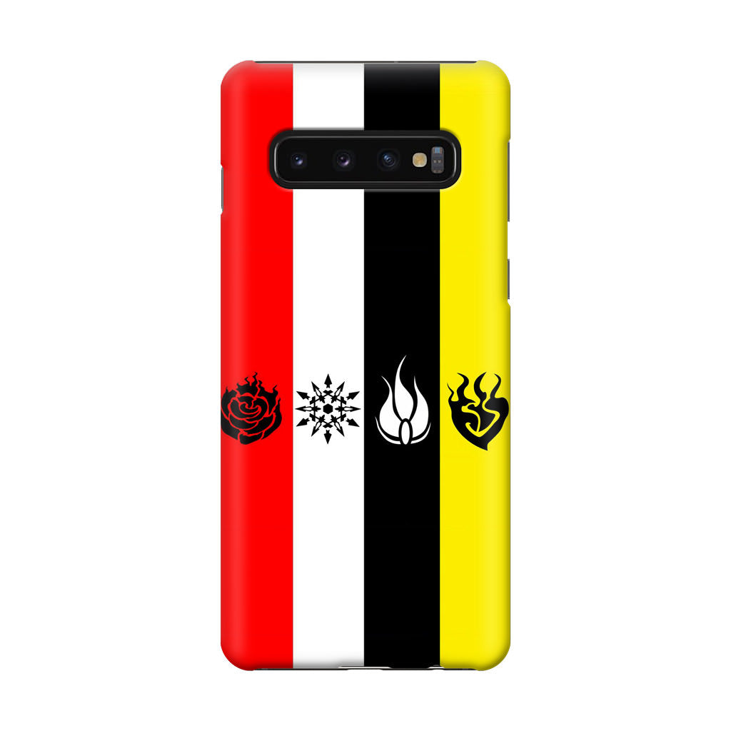 RWBY All Symbols Galaxy S10 Plus Case