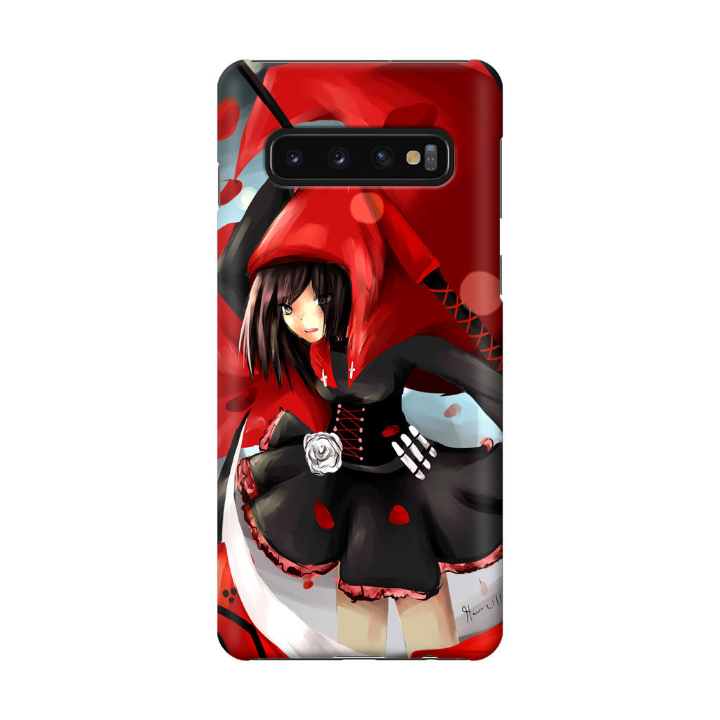 RWBY Ruby Rose Galaxy S10 Plus Case