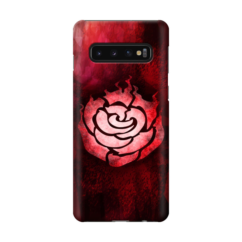 RWBY Ruby Rose Symbol Galaxy S10 Plus Case