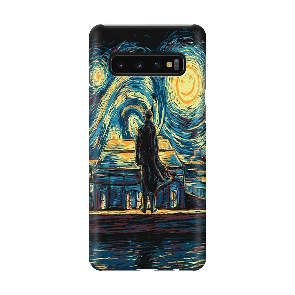 Sherlock Starry Night Galaxy S10 Plus Case