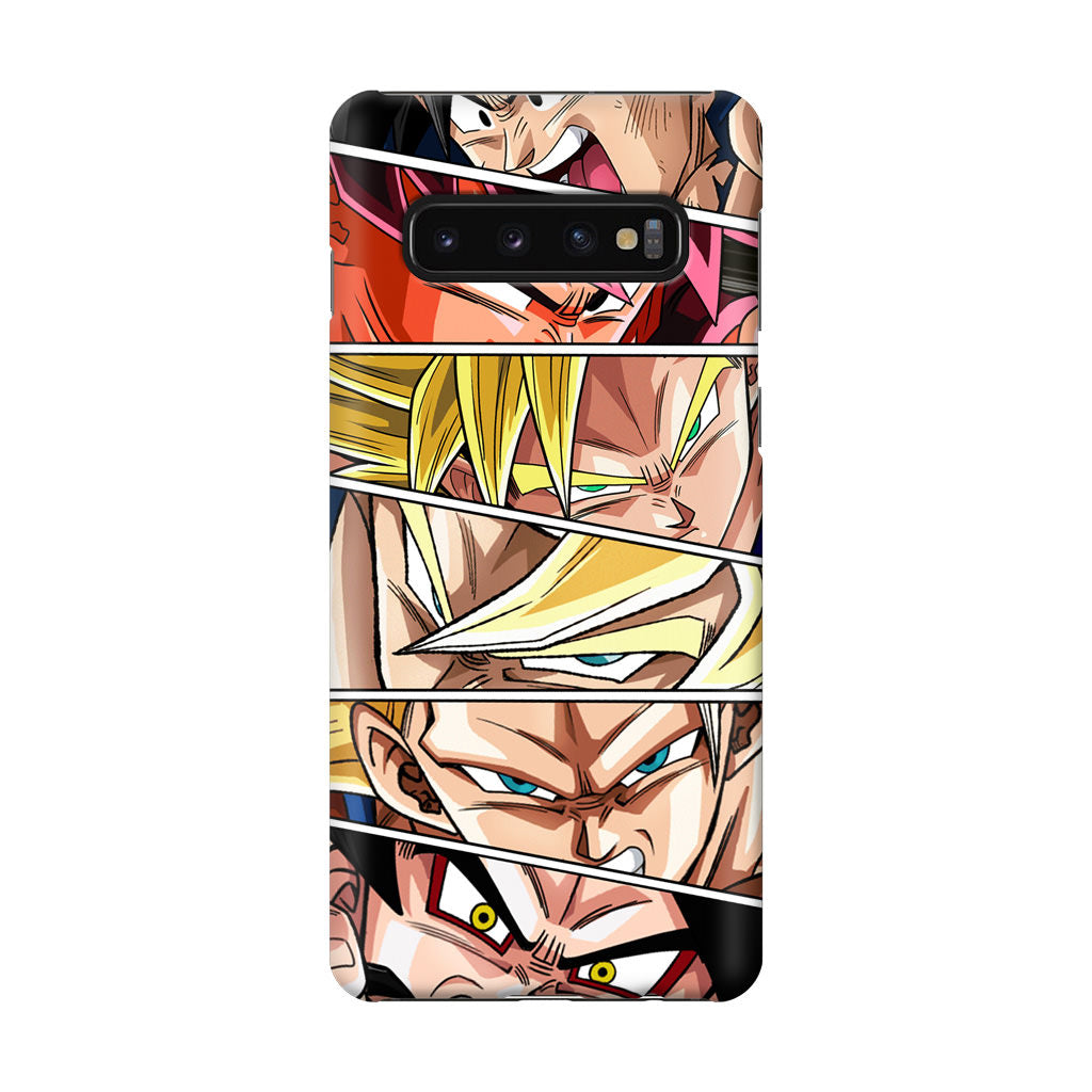 Son Goku Forms Galaxy S10 Plus Case