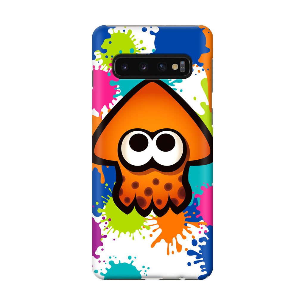 Splatoon Squid Galaxy S10 Plus Case