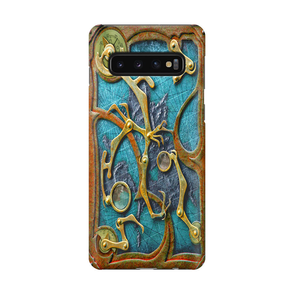 Steampunk Book Cover Galaxy S10 Plus Case