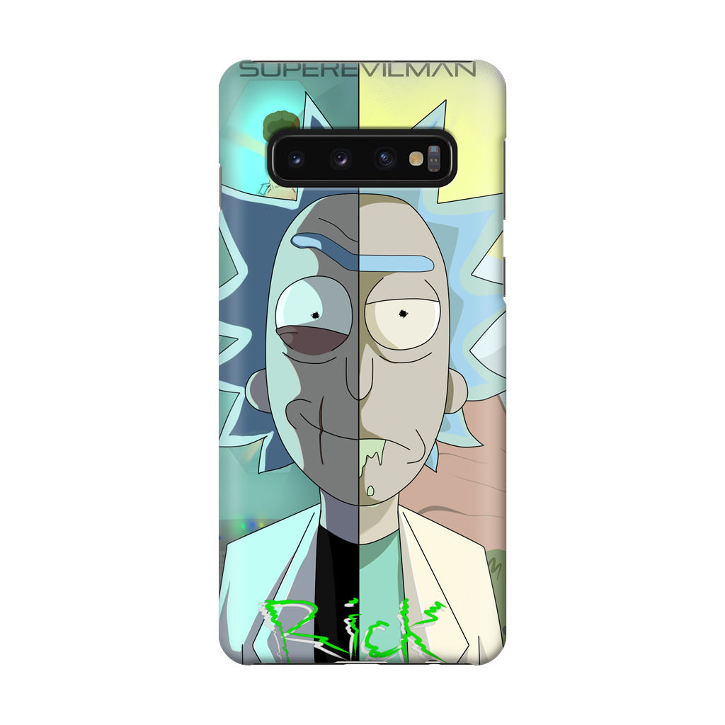 Super Evil Man Rick And Rick Galaxy S10 Plus Case