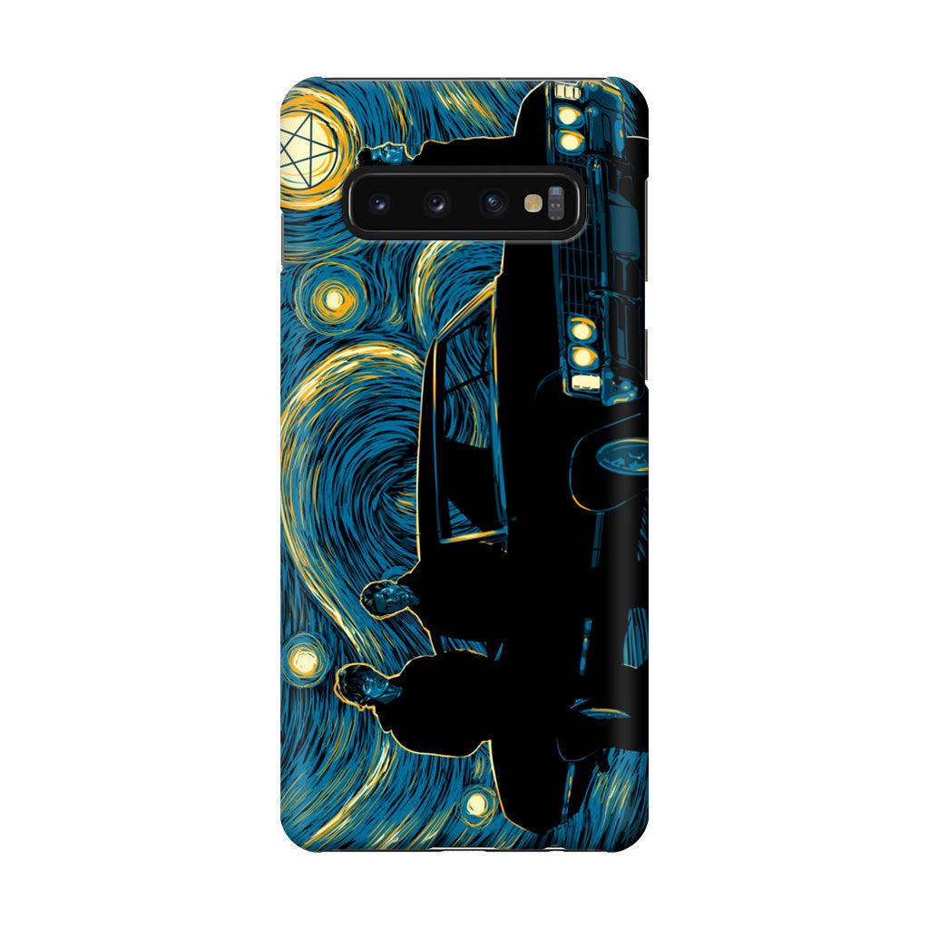 Supernatural At Starry Night Galaxy S10 Plus Case