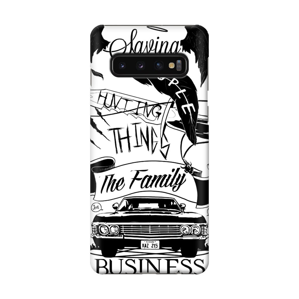 Supernatural Family Business Saving People Galaxy S10 Plus Case