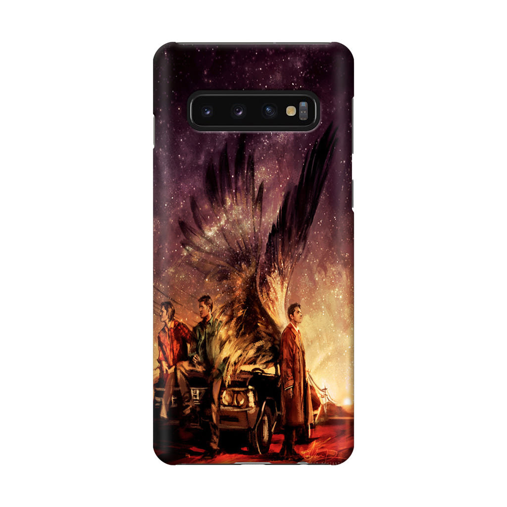 Supernatural Painting Art Galaxy S10 Plus Case