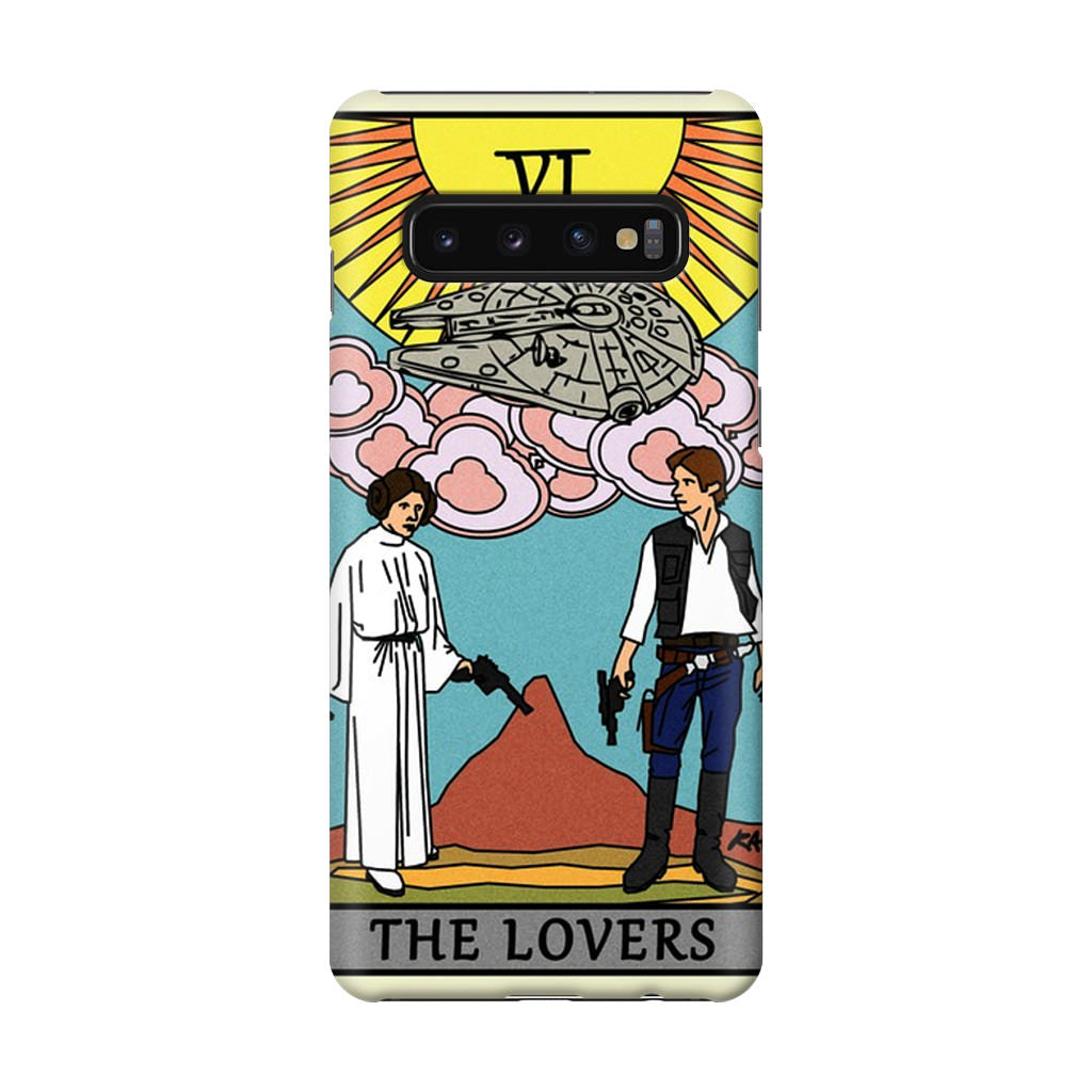 The Lovers Tarot Card Galaxy S10 Plus Case