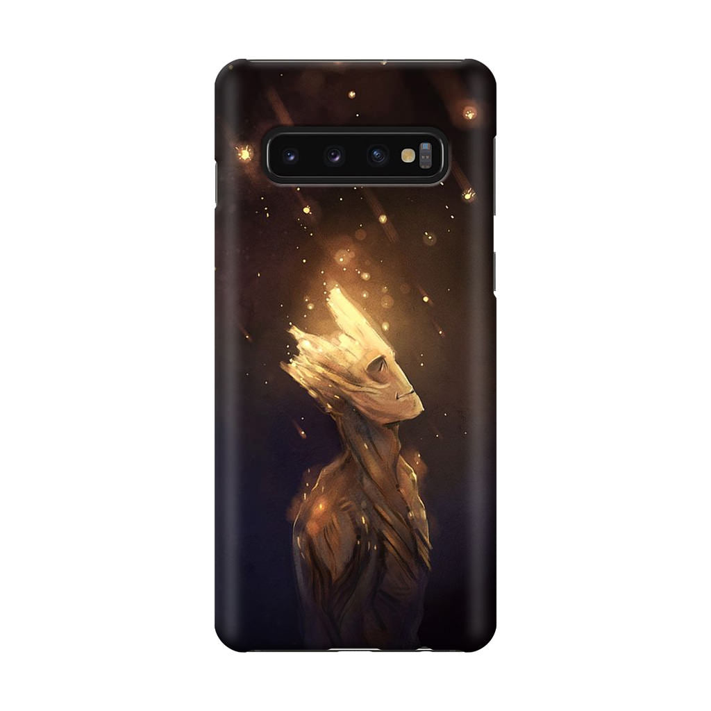 The Young Groot Galaxy S10 Plus Case