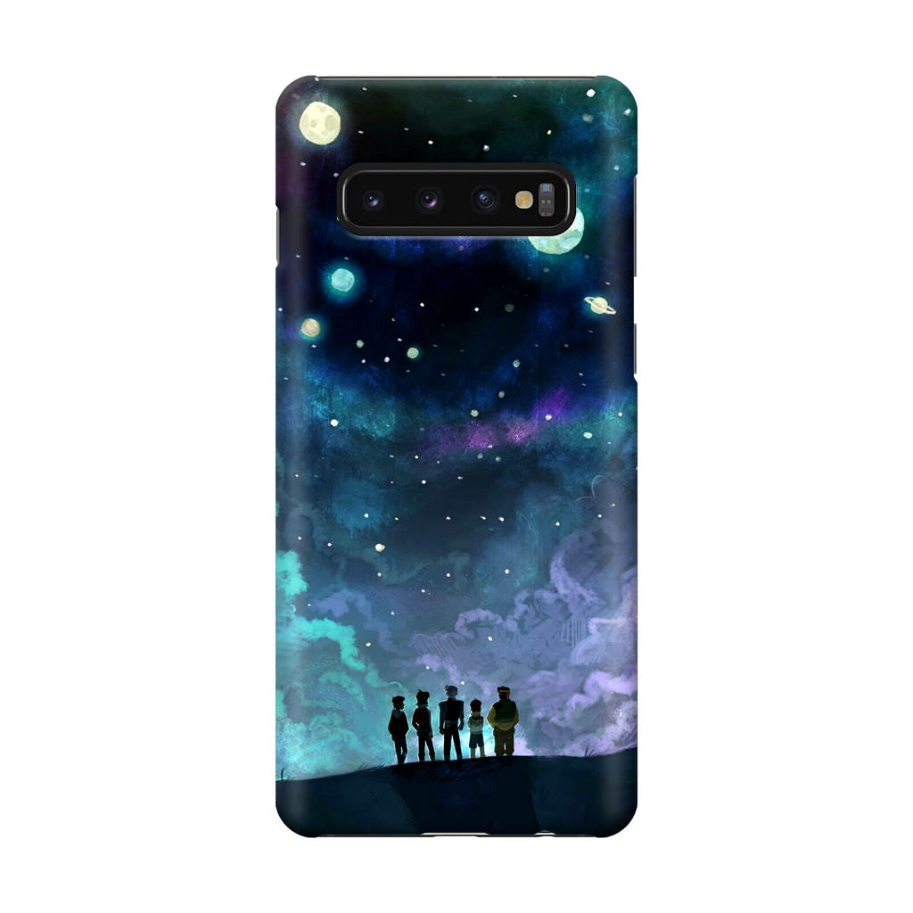 Voltron In Space Nebula Galaxy S10 Plus Case