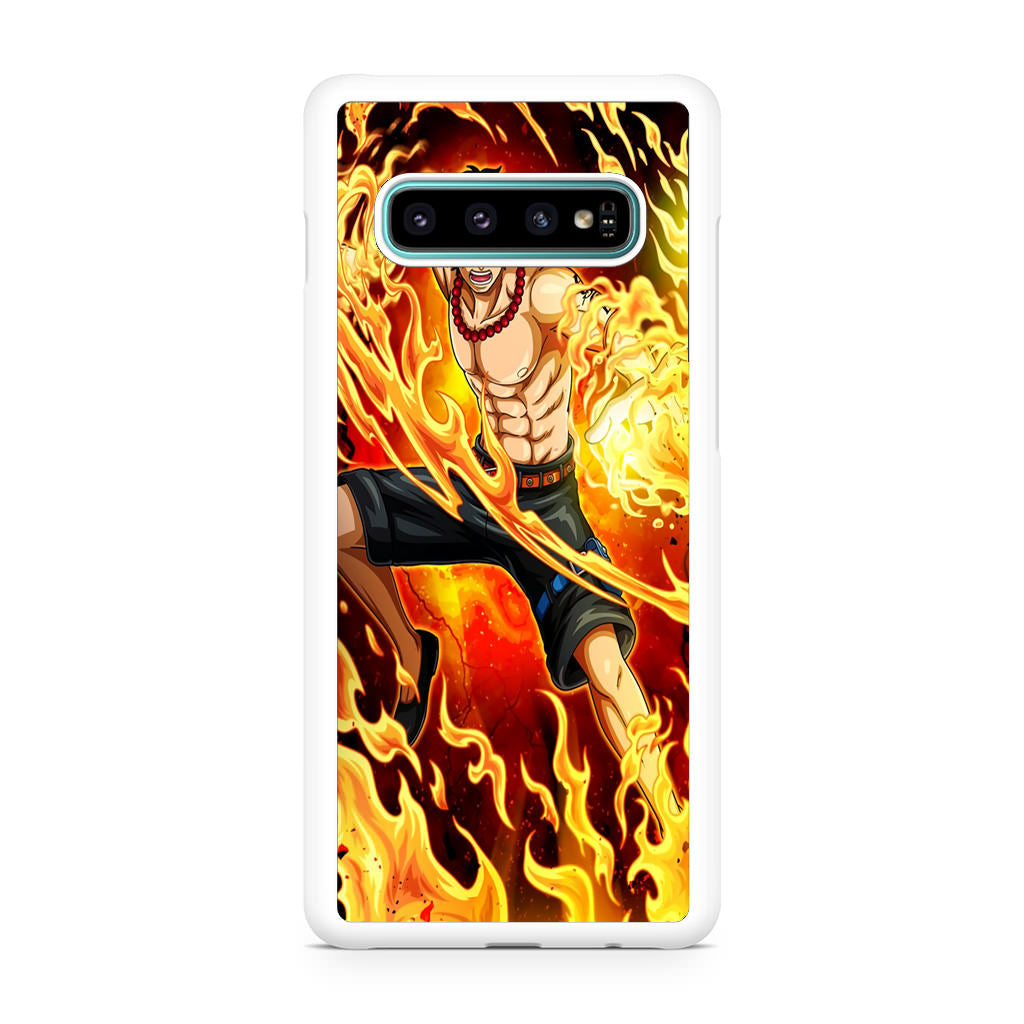 Ace Fire Fist Galaxy S10 Plus Case