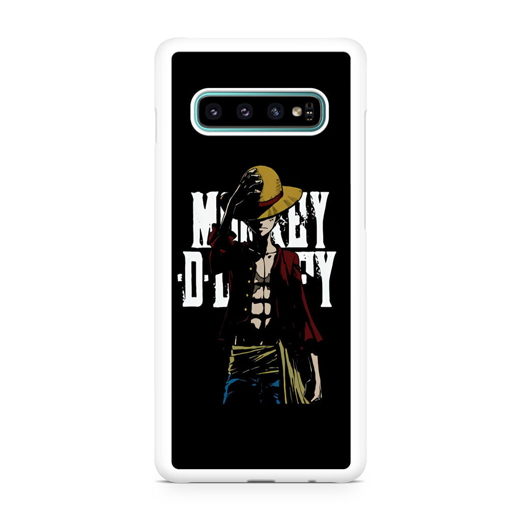 Monkey D Luffy Straw Hat Galaxy S10 Plus Case