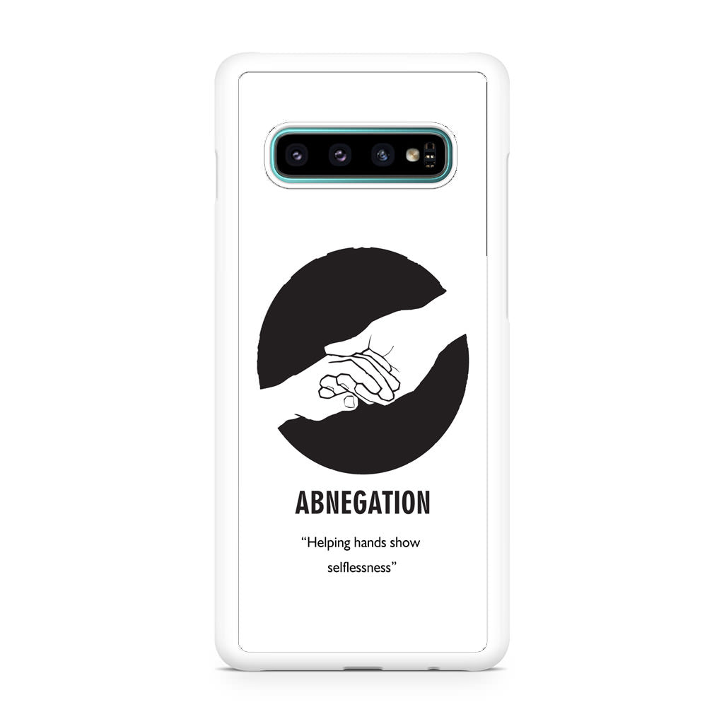 Abnegation Divergent Faction Galaxy S10 Case