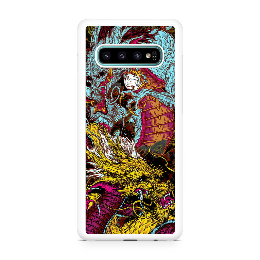 Double Dragons Galaxy S10 Case