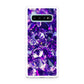 Purple Crystal Galaxy S10 Case
