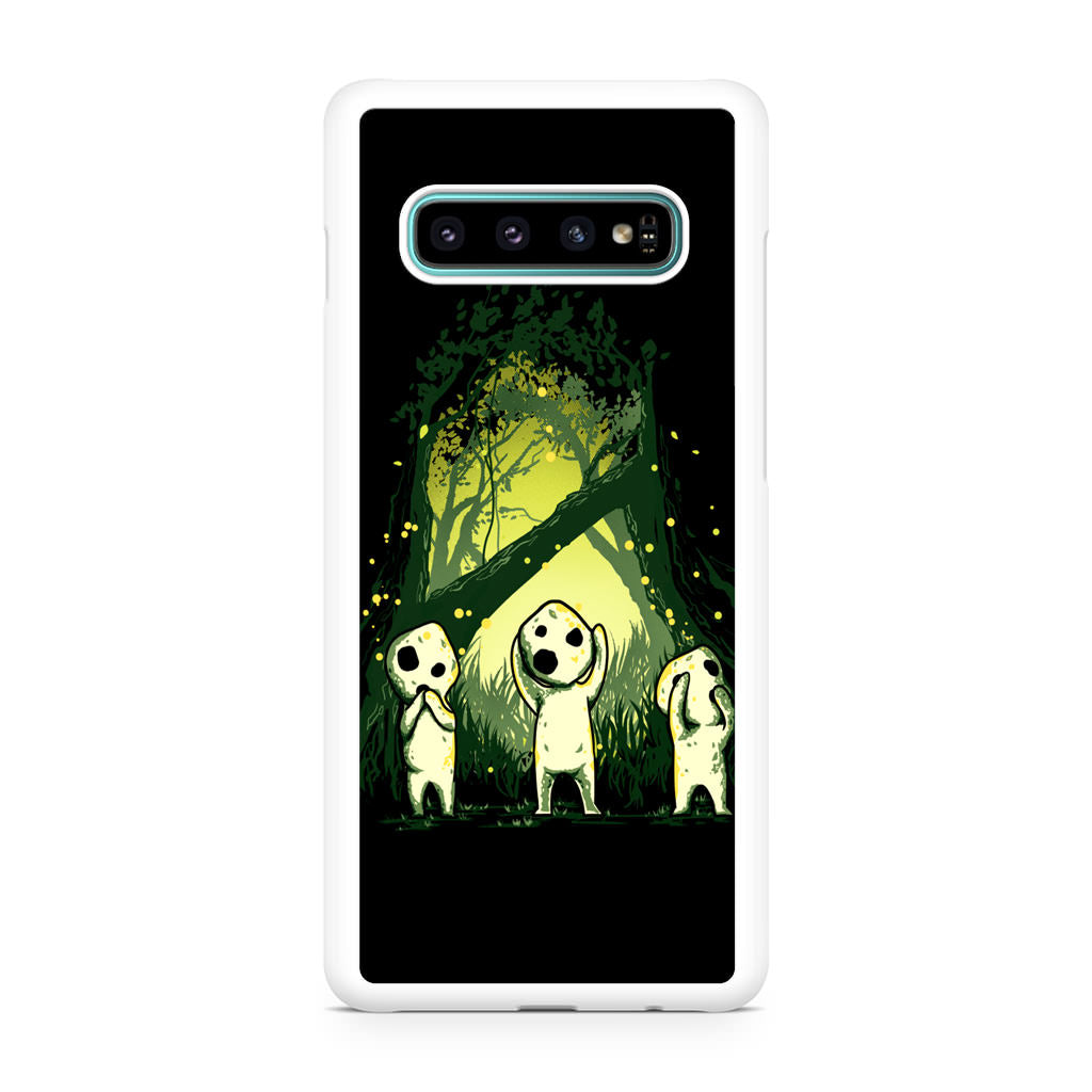 Three Wise Of Kodama Galaxy S10 Plus Case