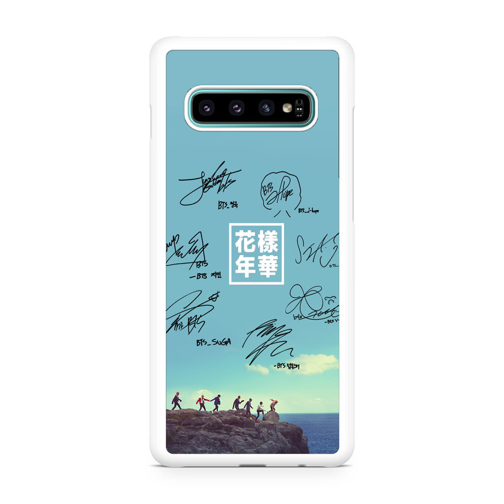 BTS Signature Galaxy S10 Plus Case