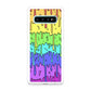 Pastel Kawaii Melting Rainbow Galaxy S10 Case
