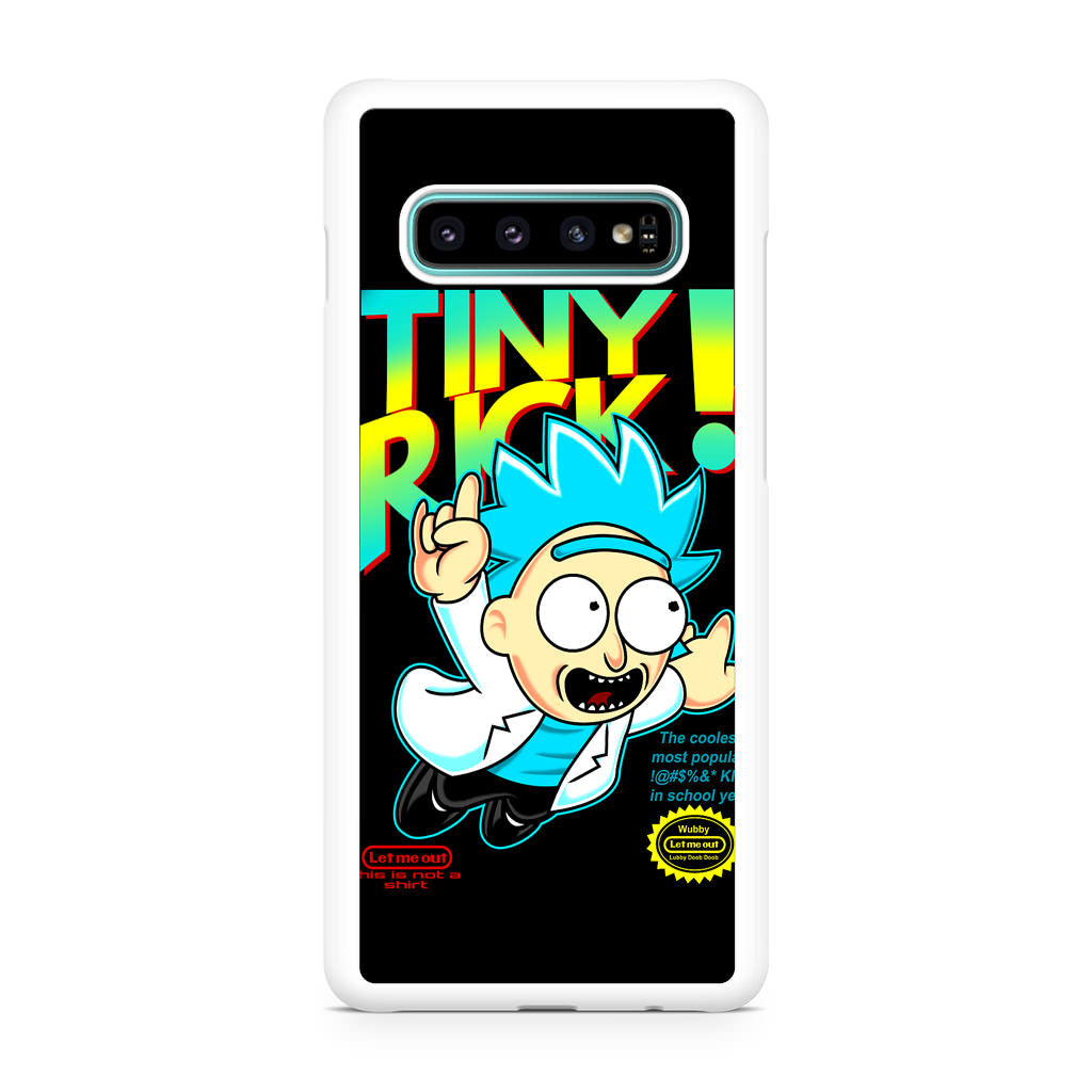 Tiny Rick Let Me Out Galaxy S10 Case