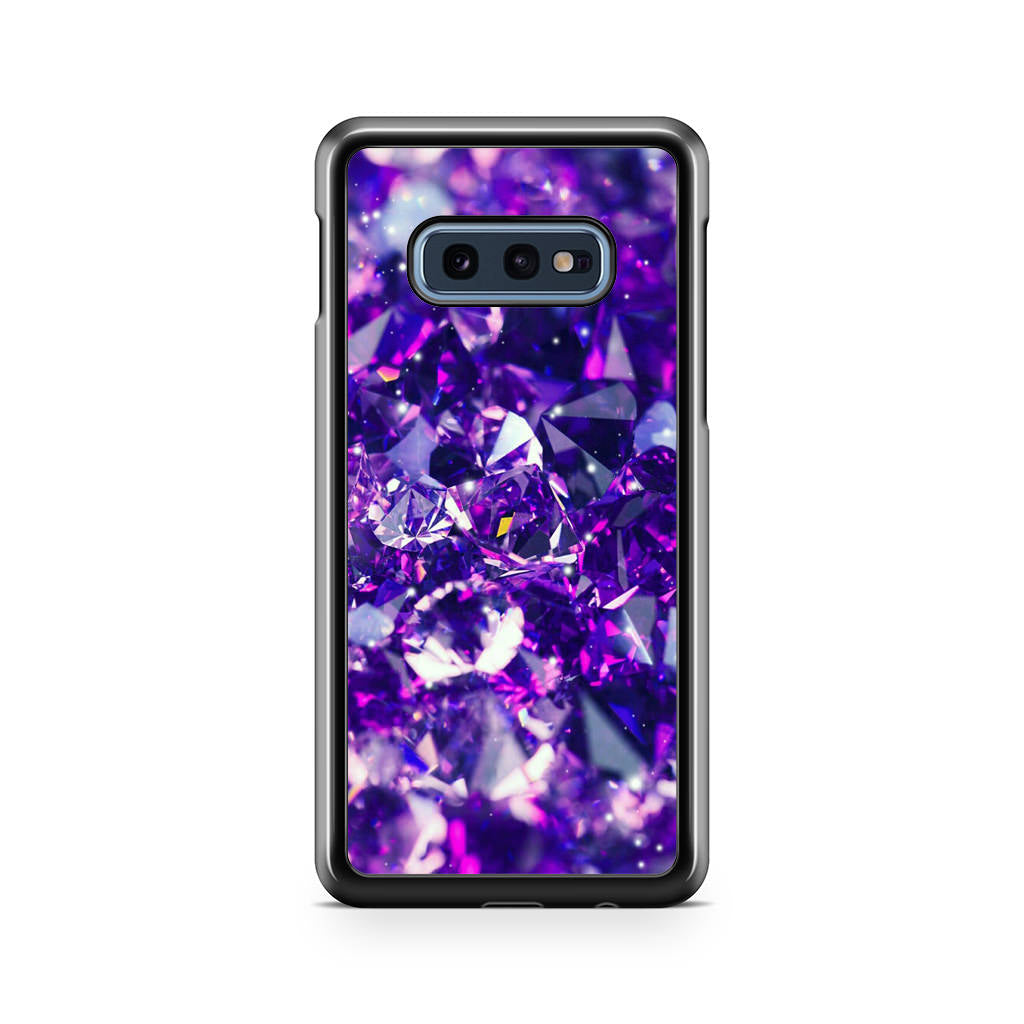 Purple Crystal Galaxy S10e Case