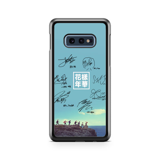 BTS Signature Galaxy S10e Case