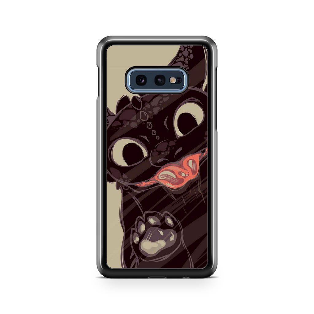 Toothless Dragon Art Galaxy S10e Case