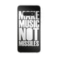 Make Music Not Missiles Galaxy S10e Case