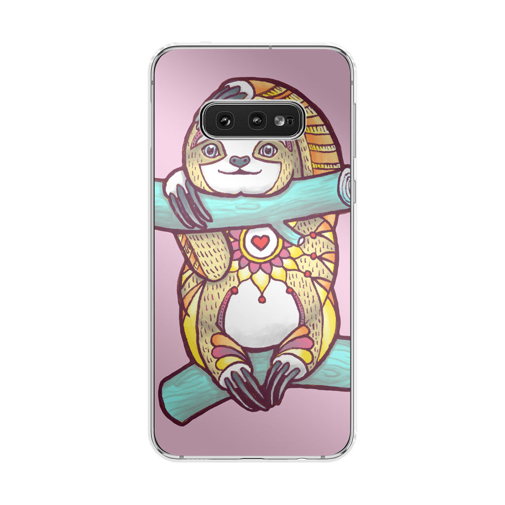 Mandala Sloth Galaxy S10e Case