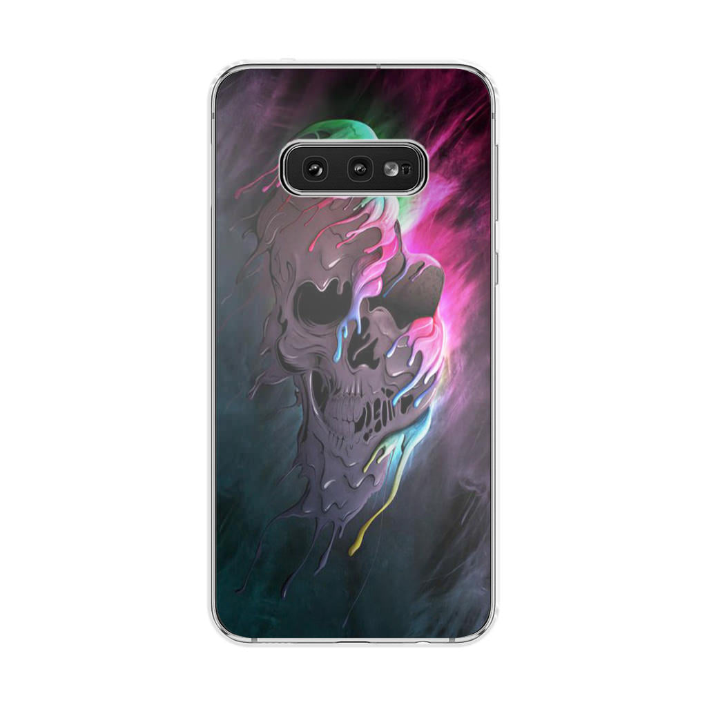 Melted Skull Galaxy S10e Case